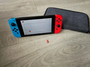 Nintendo Switch Console V1 Tablet Only+512gb Memory Card HAC-001 UNPATCHED - Picture 1 of 10