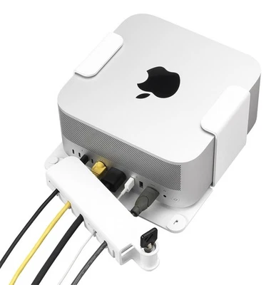 Mac Studio All-Metal Security Mount Lock & 2 keys included USV2MS10W - Image 1 of 4