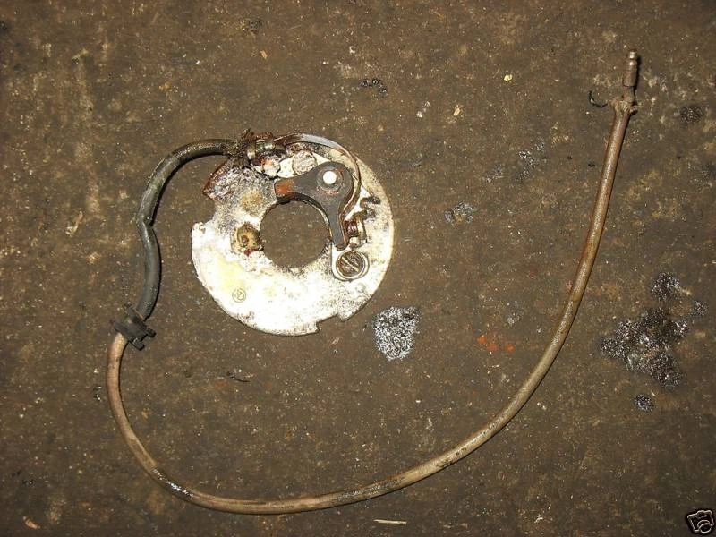 71 HONDA CB100 SUPER SPORT K1 CB 100 POINTS PLATE # - Image 1 of 1