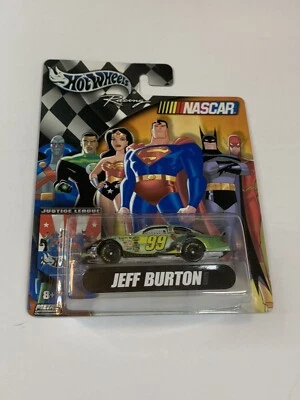 Jeff Burton 2004 Hot Wheels # 99 Justice League Express 1:64 nuevo/sellado verde LN Foto 1 de 3