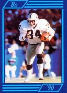 RARO-EXTRAÑO BO-'90 Bo Jackson RAIDERS AUBURN Tigers HEISMAN - Imagen 1 de 1