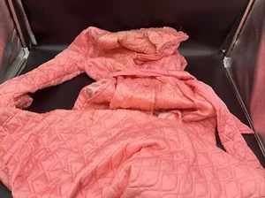 VTG Loungees Peach/Pink Size 12 Robe - Picture 1 of 10