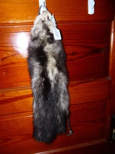 HERMOSA piel de zarigüeya curtida piel taxidermia O10 cabina de cueva COLLAR ZARIGÜEYA - Imagen 1 de 5