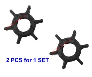For HONDA Outboard 8, 9.9, 15, 20 HP Impeller, Water Pump 19210-ZW9-A32 X 2 PCS - Imagen 1 de 8