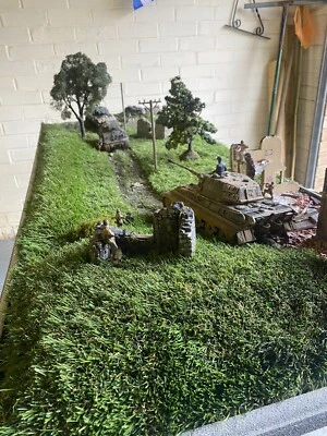 Normandy WW2 Diorama 1/32 Or 1/35 Suits King And Country/ Forces Of Valour - Image 1 of 4