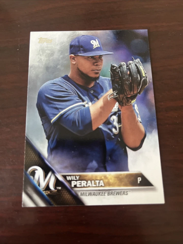 2016 Topps - Vertical #414 Wily Peralta Milwaukee Brewers - Image 1 of 1