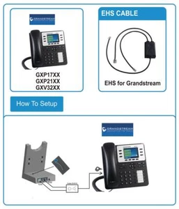 Adapter zestawu słuchawkowego Grandstream EHS do JABRA PRO920 PRO9450 PRO9470 (DHSG) - Zdjęcie 1 z 3