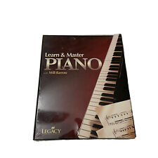 Learn & Master Piano Book, Workshops on 14-DVD's, & 5 play along CD's Brand New