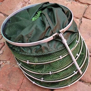 Stainless Steel Fish Net Fish Trap Fish Fishing Cage Basket Carp Fishing Tools - Picture 1 of 18