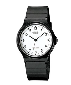 GENUINE Casio Watch Black Mens Unisex MQ-24-7B Classic Quatz NEW Free Shipping - Picture 1 of 12