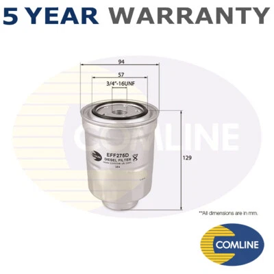 Comline Fuel Filter Fits Honda CR-V Civic Accord Mitsubishi Outlander ASX - Image 1 of 2