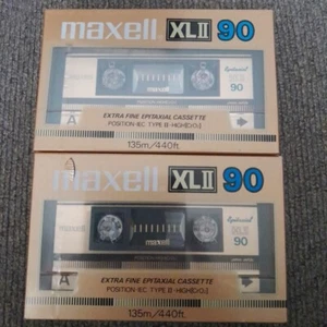 Maxell XLII 90 Minute Blank Tape High Bias Japan - Picture 1 of 6