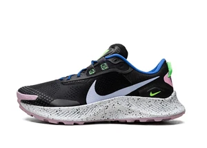 Nike Women's Air Zoom Pegasus Trail 3 in Black/Light Marine-Hyper Size US 10 - Picture 1 of 7