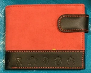 Cartera de Piel Vacuno | Hombre | Rosa Capote Ante | Piel de Ubrique | Hand Made - Imagen 1 de 4