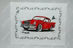 Tarjetas de Navidad Studebaker Hawk 1957-61 10 quilates - Imagen 1 de 2