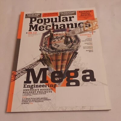 2012 September, Popular Mechanics Magazine, America's Mega Engineering (CP165) - Image 1 of 3