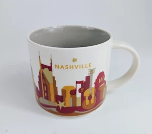 Starbucks Coffee Nashville Mug You Are Here (YAH) Collection 14 Oz 2017 - Picture 1 of 7