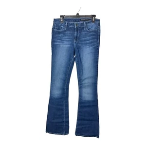 Black Orchid Serendipity Low Rise Flared Jeans Med Wash Sz. 29 Stretch - Picture 1 of 7
