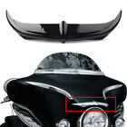 Batwing Fairing Brow Accent Trim Black For Harley Touring FLHX 1996 - 2013 7796