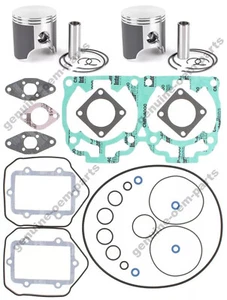 Ski-Doo Expedition 600 HO Dual Ring Pistons Top End Gasket Kit 72mm 2005-2010 - Picture 1 of 24