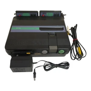 Sharp Twin Famicom Black Console - AN505BK - Picture 1 of 12
