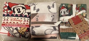 Minnie Mickey Mouse Disney Home Kitchen Decor Dish Towels Cloths Set Of 12(3 Pk) - Picture 1 of 4