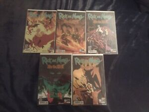 Rick And Morty Go To Hell (2020) #s 1 2 3 4 5 - Set Lot Of 5
