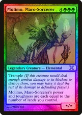Molimo, Maro-Sorcerer FOIL 10th Edition NM Green Rare MAGIC MTG CARD ABUGames