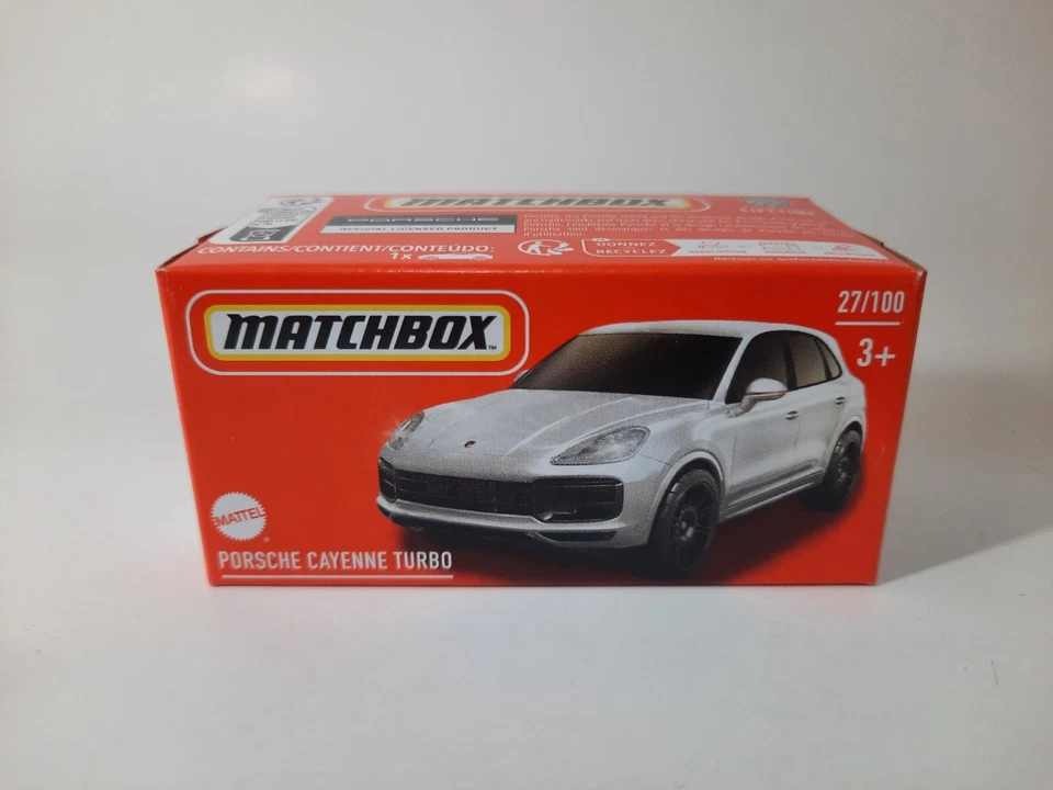 Matchbox 2024 Mattel Porsche Cayenne Turbo 27/100 Box Modellino 1/64 - Immagine 1 di 1
