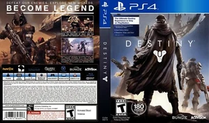 Destiny PS4 Box Art Case Insert Cover Only No Game - Picture 1 of 3