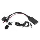 ?Auxin Audio Cable Adapter Car Stereo Microphone For Opel Cd30 Cdc40