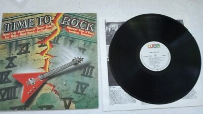 LP 12" VINYL-TIME TO ROCK 1987 ROCK  METAL  VINILE 33 GIRI - Immagine 1 di 2