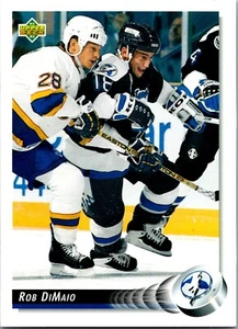 1992-93 Upper Deck - #529 Rob DiMaio - Picture 1 of 2