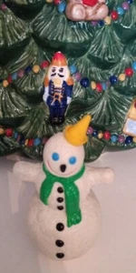 Jack In The Box Restaurant Schneemann Ornament Z-13 - Bild 1 von 3