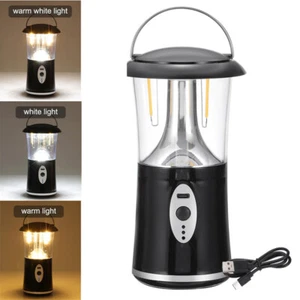 Portable LED Camping Lantern Camping Lights Lanterns USB C Rechargeable Lantern - Picture 1 of 14