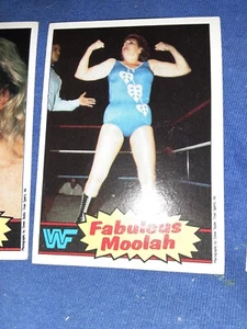 1985 Topps WWF Pro Wrestling Stars #13 FABULOUS MOOLAH ROOKIE RC RARE HOF - Picture 1 of 1