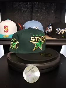 Esclusivo cappello aderente New Era 59FIFTY Texas Stars 7 3/8 - Foto 1 di 6