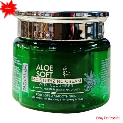 Crema Hidratante Suave Aloe Patanjali 50g | Envío Gratis con Seguimiento Foto 1 de 1
