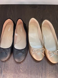 Cat & Jack Flats Size 4 Bundle - Picture 1 of 7