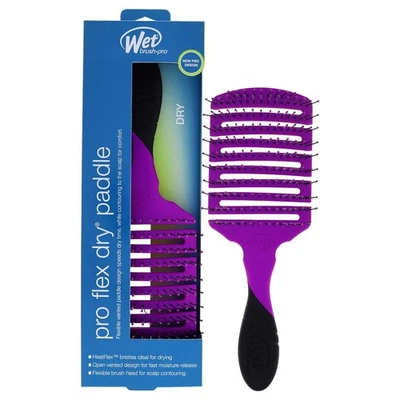 Wet Brush Pro Flex Dry Paddle - 1 Count (Pack of 1), Purple/Black  - Image 1 of 3