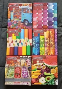 Lot Of 6 Crazart Puzzlebug De Luxe 500 Piece Jigsaw Puzzles NEW SEALED - Picture 1 of 2