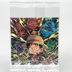 One Piece Monkey D. Luffy SW4-01 SGR Holo Wafer  Japanese [Sealed] - Picture 1 of 6