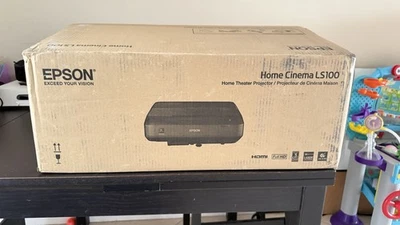 Epson LS100 Home Cinema 3LCD Ultra Short-Throw Projector Digital Laser Display - Image 1 of 4