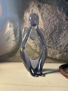 Resin Thinker Shelf Figure - Decorative Shelf Accent - Picture 1 of 13