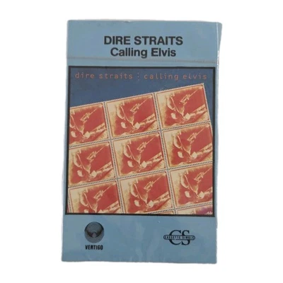 DIRE STRAITS "Calling Elvis" STILL SEALED AUSSIE ORIGINAL 1991 CASSETTE SINGLE - Image 1 of 2