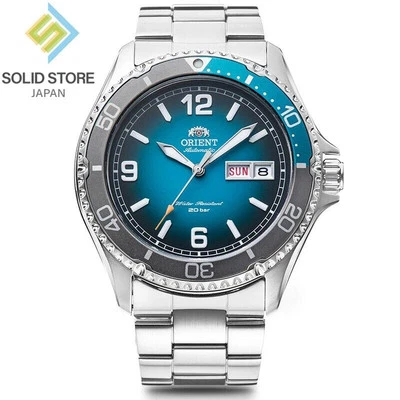 ORIENT Mako RN-AA0816L Sports Mechanical Automatic Watch Turquoise Blue 41.8mm - Image 1 of 4