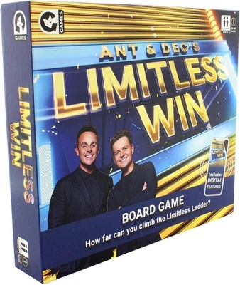 Ant & Dec Limitless Win TV Show Board Game BRAND NEW AND SEALED - FREE SHIPPING - Image 1 of 4