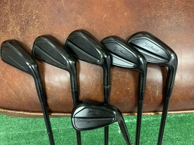 Titleist T200 Black Vapor Limited Irons 6-PW, GW w/ Project X LZ 6.0 stiff - Image 1 of 4