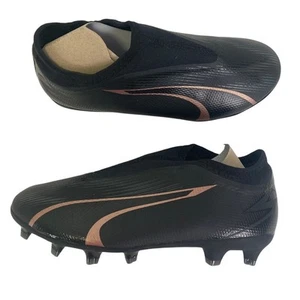 Puma Kids Ultra Match Laceless Cleats Junior Size 2.5 NIB - Picture 1 of 8