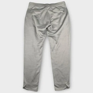 Stio Gannett Peak Pants Womens XL Silver Gray Fleece Fleece Lined Drawstring - Picture 1 of 13